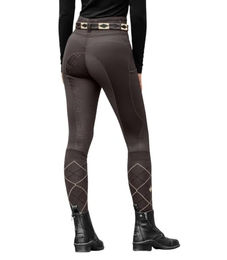 ELT Reitleggings Tilda Damen Espresso Braun Größe 34 – Bild 1 von 9