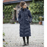 Produktbild von ELT Reitmantel Saphira Damen Wintermantel Blau XXL wasserabweisend