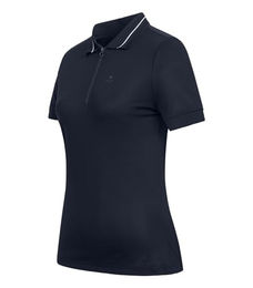 ELT Reitpolo Damen Funktions-Poloshirt Prag Blau XXL – Bild 1 von 5