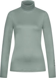 ELT Reitshirt Damen Madisson aus Polyester in Blau Silberblau Schwarz Größe XL – Bild 1 von 7