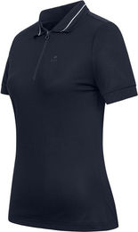 ELT Reitshirt Funktions-Poloshirt Prag für Damen in Pfirsich Blau – Bild 1 von 9
