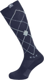 Produktbild von ELT Reitsocken Argyle aus Baumwolle Unisex Blau Bunt Größe S