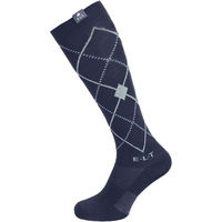 Produktbild von ELT Reitsocken Argyle aus Baumwolle Unisex Blau Bunt Größe S