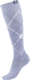 Produktbild von ELT Reitsocken Argyle aus Baumwolle Unisex Grau Größe L