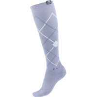 Produktbild von ELT Reitsocken Argyle aus Baumwolle Unisex Grau Größe L