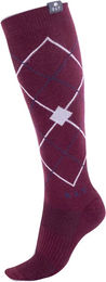 Produktbild von ELT Reitsocken Argyle aus Baumwolle Unisex Rot Größe L