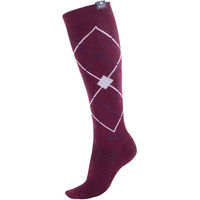 Produktbild von ELT Reitsocken Argyle aus Baumwolle Unisex Rot Größe S