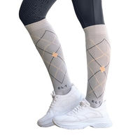 Produktbild von ELT Reitsocken Argyle chromgrau Größe S