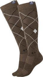 ELT Reitsocken Argyle Grünbraun Größe 39-42 – Bild 1 von 1