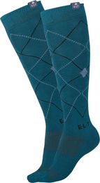 ELT Reitsocken Argyle Petrolblau Größe 39-42 – Bild 1 von 1