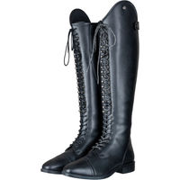 Produktbild von ELT Reitstiefel Portland Polo Damen Schwarz Kunstleder wasserabweisend Größe 38