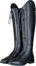 ELT Reitstiefel Portland Polo für Damen aus Kunstleder Schwarz Größe 43 wasserabweisend – Bild 1 von 8