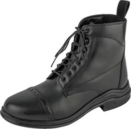 Produktbild von ELT Smart Comfort Reitstiefel aus Kunstleder wasserdicht Schwarz Unisex Größe 38
