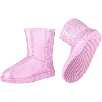Produktbild von ELT Stallstiefel Bootie Rainless Glitter Kirschblüte Rosa Pink Waterproof mit Fell Größe 41