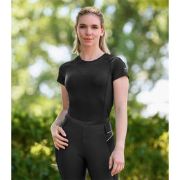 ELT Susann Reitleggings Damen Vollgrip Reithose Schwarz Größe 48 – Bild 1 von 5