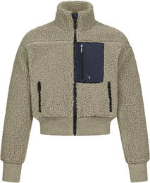 Produktbild von ELT Teddy Alba Fleecejacke für Mädchen aus Polyester in Grau und Beige Größe 11/12 Jahre