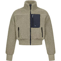 Produktbild von ELT Teddy Alba Fleecejacke für Mädchen aus Polyester in Grau und Beige Größe 15/16 Jahre