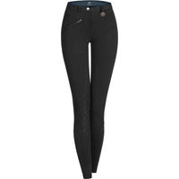 Produktbild von ELT Thermo-Reithose für Kids mit Silikon Grip in Schwarz Größe 176