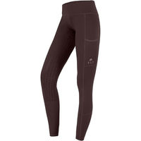 Produktbild von ELT Thermo-Reitleggings Ella Damen mit Fleece für den Winter Braun Größe 42