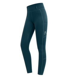 ELT Thermo-Reitleggings Ella Damen Reithose Blau Größe 36 – Bild 1 von 5