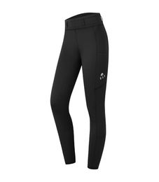 ELT Thermo-Reitleggings Ella Damen Winter Reithose Schwarz Größe 44 – Bild 1 von 9