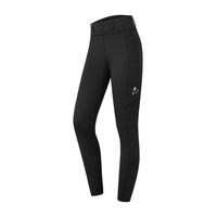 Produktbild von ELT Thermo-Reitleggings Ella Damen Winter Reithose Schwarz Größe 44