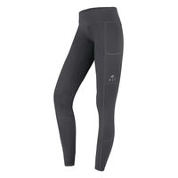 Produktbild von ELT Thermo-Reitleggings Ella Full Grip Winter Reithose für Mädchen Grau Größe 176