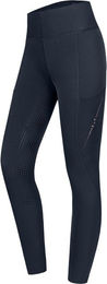 Produktbild von ELT ThermoReitleggings Milla Winter Reithose für Damen und Kinder in Blau