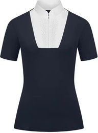 ELT Turniershirt Paola Reitshirt Damen Blau Größe L – Bild 1 von 11