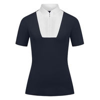 Produktbild von ELT Turniershirt Paola Reitshirt für Mädchen und Damen in Blau Größe 164/170
