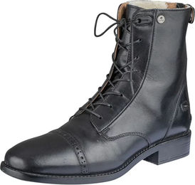 ELT Waldhausen Belfort Winter Reitstiefel aus Leder Schwarz Grösse 38 Unisex wasserabweisend – Bild 1 von 5
