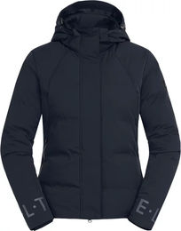 ELT Waldhausen Ohio Winter-Performance-Reitjacke für Damen in Blau mit Kapuze und wasserdichter Polyamid-Funktion Größe S – Bild 1 von 6