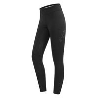 Produktbild von ELT Waldhausen Rica Thermo Teddy-Reitleggings Damen und Kinder mit Vollgrip schwarz Größe 34