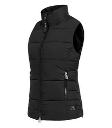 ELT Waldhausen Winter Lightweight Weste Oxford Damen Schwarz XS wasserabweisend – Bild 1 von 10