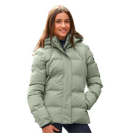 ELT Winter-Performance-Reitjacke Ohio wasserdicht mit synthetischer Wattierung Grün Größe L – Bild 1 von 6