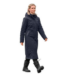 ELT Winter Performance Reitmantel Damen Blau Waterproof XS – Bild 1 von 5