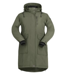 ELT Winter Reitparka Kopenhagen Reitjacke wasserdicht mit Fleece in Grün Größe XS – Bild 1 von 4