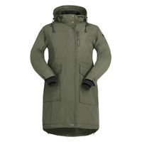 Produktbild von ELT Winter Reitparka Kopenhagen Reitjacke wasserdicht mit Fleece in Grün Größe XS