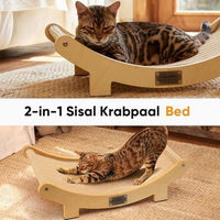 Produktbild von Elzusha Kratzbaum für Katzen aus Sisal und Sperrholz in Natur
