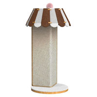 Produktbild von Elzusha Vertikaler Sisal-Kratzbaum für Kätzchen 55 cm
