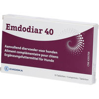Produktbild von EMDOKA Emdodiar 40 Tabletten Mineralfutter für Hunde mit Magen-Darm-Unterstützung für Riesenrassen