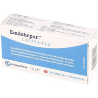 Produktbild von Emdoka Emdohepar Hund Tabletten zur Unterstützung von Leber und Magen-Darm-Trakt