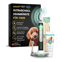 Produktbild von emmi-PET NEO Ultraschall-Zahnbürste für Hunde zur Zahnpflege mit 3 Reinigungsmodi