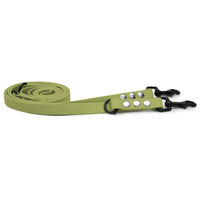Produktbild von Emmy & Pepe Biothane Führleine Khaki Regenbogen 25mm wasserabweisend