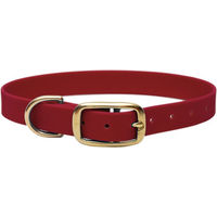 Produktbild von Emmy & Pepe Biothane Halsband Bordeaux Gold 16mm L 39-49cm