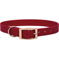 Produktbild von Emmy & Pepe Biothane Halsband Bordeaux XXL 59-69cm 16mm Rosegold