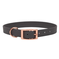 Produktbild von Emmy & Pepe Biothane Halsband Coffee Rosegold XS 20-25cm wasserabweisend