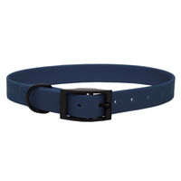 Produktbild von Emmy & Pepe Biothane Halsband Dark Blue Schwarz Größe S 25-33cm wasserabweisend