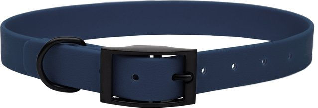 Emmy & Pepe Biothane Halsband Dark Blue XL 25mm 49-59cm Schwarz – Bild 1 von 1