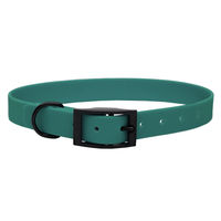 Produktbild von Emmy & Pepe Biothane Halsband für große Hunde Waldgrün Schwarz XL 49-59cm wasserabweisend